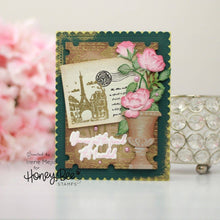 Load image into Gallery viewer, Vintage Flora - 5x6 Rubber Cling Background Stamp
