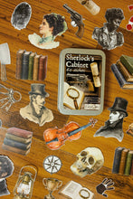Load image into Gallery viewer, Sherlock's Cabinet Sticker Tin Box

