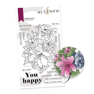Altenew Bold Bouquet Stamp & Die Set (ALT7683)