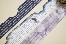 Load image into Gallery viewer, Burnt Writing Washi Tape Set
