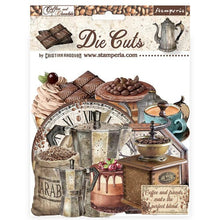Load image into Gallery viewer, Stamperia Coffee &amp; Chocolate Collection Die Cuts (DFLDC87)

