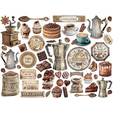 Load image into Gallery viewer, Stamperia Coffee &amp; Chocolate Collection Die Cuts (DFLDC87)
