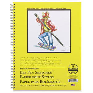 Bee Paper Pen Sketcher's Pad 8.5x11