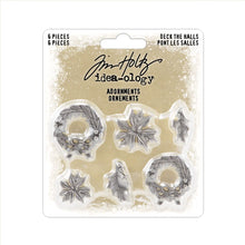 Load image into Gallery viewer, Tim Holtz idea-ology 2023 Christmas Adornment Deck the Halls (TH94354)
