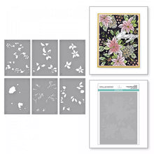 Load image into Gallery viewer, Spellbinders Paper Arts Stencils Layered Festive Poinsettias (STN-098)
