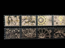 Load image into Gallery viewer, Constellations Stamp Washi Tapes - 2 Designs: Gold Foil Constellations
