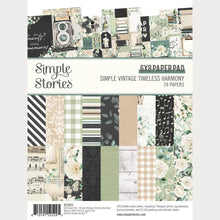 Load image into Gallery viewer, Simple Stories - Simple Vintage Timeless Harmony - 6X8 Pad
