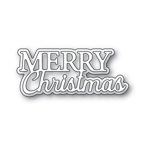 Memory Box - Everyday Sentiments - Merry Christmas die (A116)
