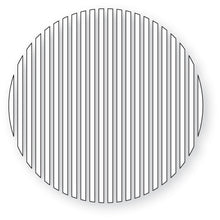 Load image into Gallery viewer, Memory Box Striped Circle 3 1/4 x 3 1/4 craft die
