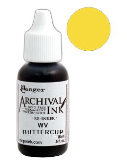 Wendy Vecchi Archival Ink™ Pad Re-Inker Buttercup (ARD45885)