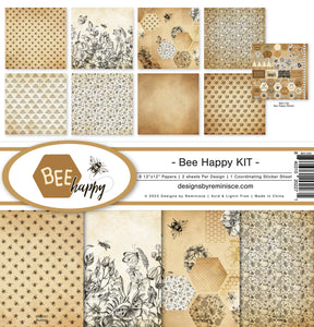 Reminisce Bee Happy 12x12 Collection Kit (BEH-200)
