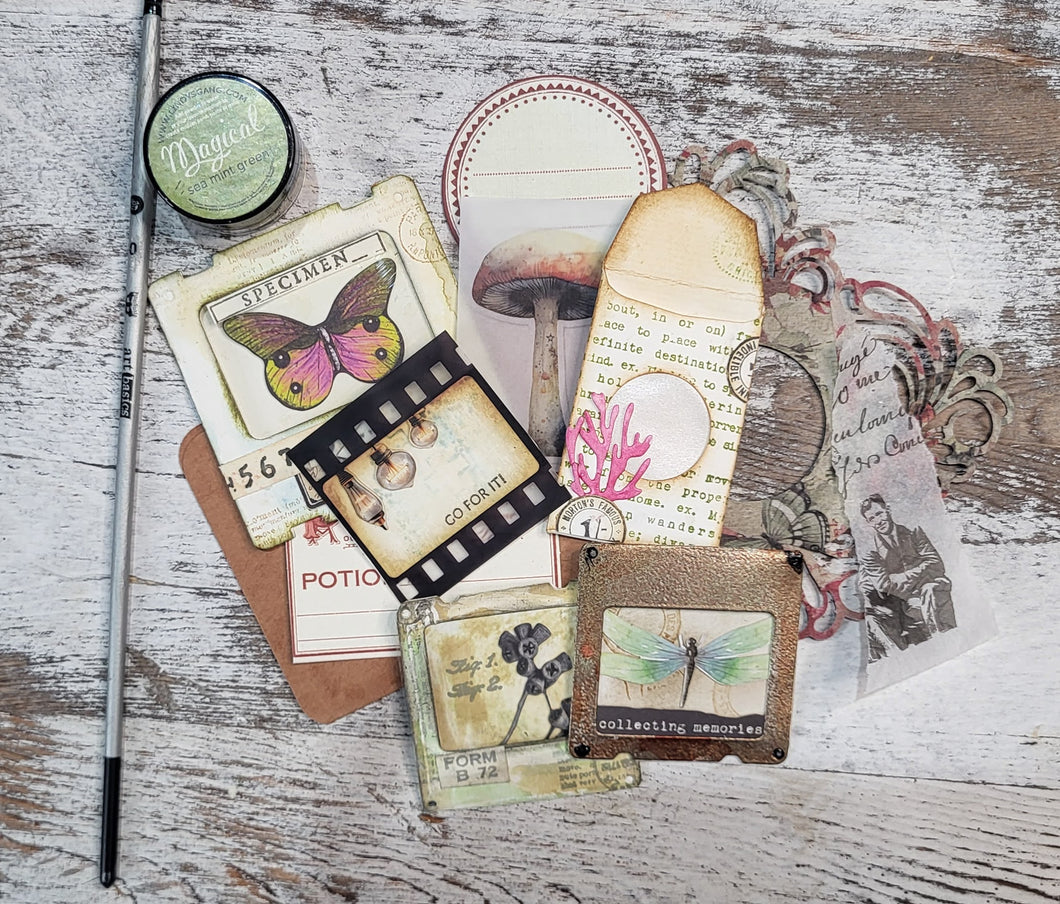 Bits n Bobs Workshop - Perfect for Junk and Art Journals (Online)