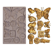Load image into Gallery viewer, Redesign with Prima Silicone Mould Butterfly in Flight (643140)
