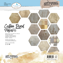 Load image into Gallery viewer, Elizabeth Craft Designs 12x12 Paper Pack Coffee Dyed Papers
