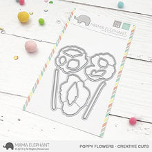 Load image into Gallery viewer, Mama Elephant Stamp &amp; Die Set Poppy Flowers
