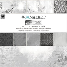 Load image into Gallery viewer, 49 and Market Color Swatch Charcoal Collection 12x12 Paper Pack (CCS-27365)
