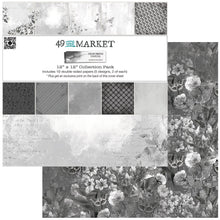 Load image into Gallery viewer, 49 and Market Color Swatch Charcoal Collection 12x12 Paper Pack (CCS-27365)
