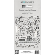 Load image into Gallery viewer, 49 and Market Color Swatch Charcoal Collection Laser Cut Elements (CCS-27464)
