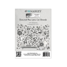 Load image into Gallery viewer, 49 and Market Color Swatch  Charcoal Collection Mini Laser Cut Elements (CCS-27471)

