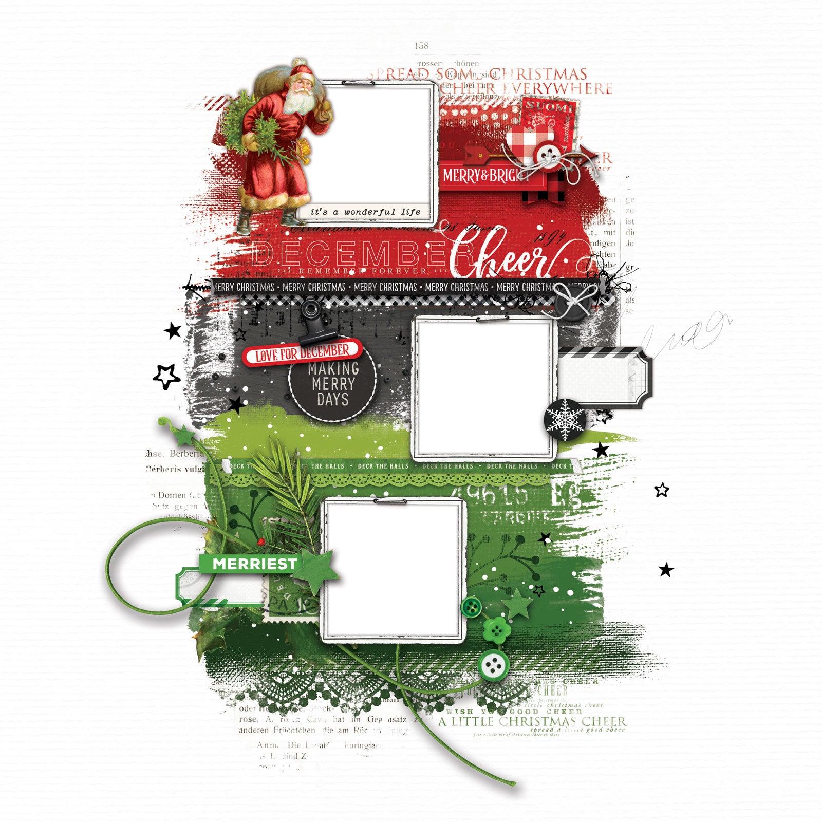 49 and Market Ultimate Page Kits- Christmas Spectacular, Everywhere, S –  Inspiration Inn Bloom