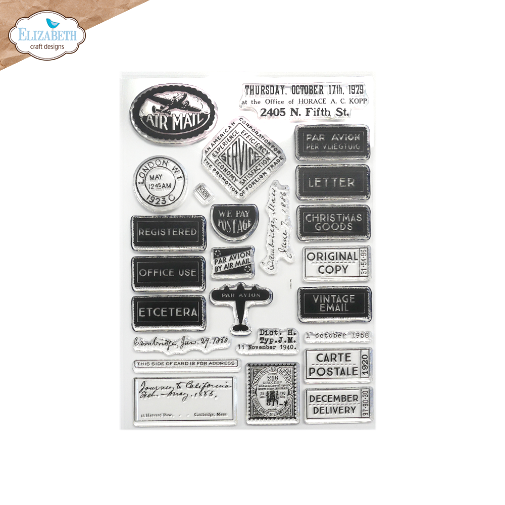 Elizabeth Craft Designs Planner Essentials Greatest Hits Collection Clear  Stamp Set Stories and Memories (CS313)