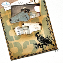 Load image into Gallery viewer, Elizabeth Craft Designs Winter Bliss Collection December Postage Stamps (CS382)
