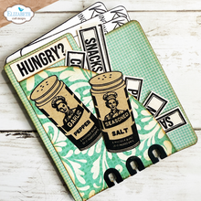 Load image into Gallery viewer, Elizabeth Craft Designs Card Lab - Let&#39;s Eat Stamp Set (CS397)
