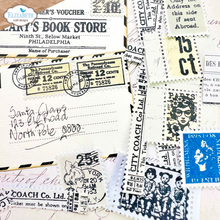 Load image into Gallery viewer, Elizabeth Craft Designs La Dolce Vita Collection Book Store Stamp &amp; Die Set (CSD374)
