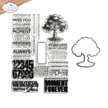 Load image into Gallery viewer, Elizabeth Craft Designs Card Lab - Tree of Life Stamp &amp; Die Set (CSD396)
