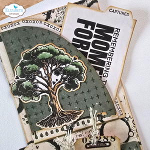 Elizabeth Craft Designs Card Lab - Tree of Life Stamp & Die Set (CSD396)