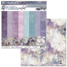 Load image into Gallery viewer, 49 and Market  - Plume &amp; Petal 12x12 Solid Paper Pack (DPP-35063)
