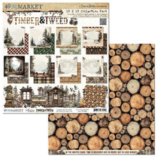 Load image into Gallery viewer, 49 and Market  - Timber and Tweed 12x12 Collection Paper Pack (DTT-34592)
