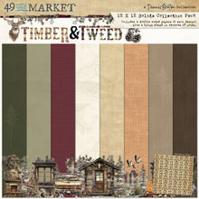 Load image into Gallery viewer, 49 and Market  - Timber and Tweed 12x12 Solids Paper Pack (DTT-34608)
