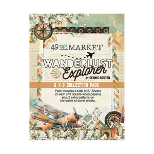 49 & Market Wanderlust Explorer 6x8 Paper Pack (DWE-30280)