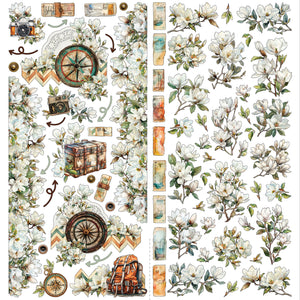 49 & Market Wanderlust Explorer Laser Cut Elements (DWE-30426)