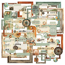 Load image into Gallery viewer, 49 &amp; Market Wanderlust Explorer Die Cut Elements (DWE-30433)
