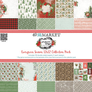 Pre-Order 49 and Market Evergreen Season Collection 12x12 Collection Pack