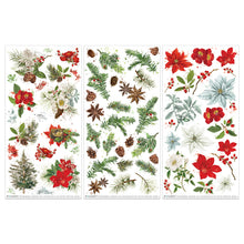 Load image into Gallery viewer, PRE-ORDER 49 and Market Evergreen Season Collection Botanical Rub On Transfers
