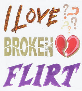 Jolee's Boutique Dimensional Stickers Flirt (SPJBL441)