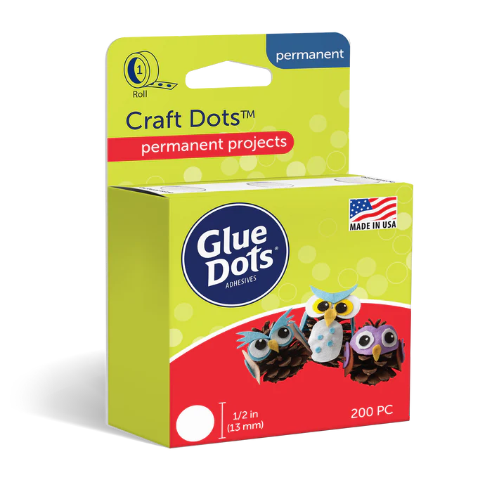 Glue Dots Adhesives Craft Dots 1/2