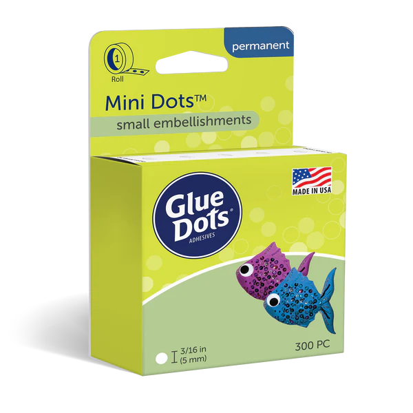 Glue Dots Adhesives Mini Dots 3/16