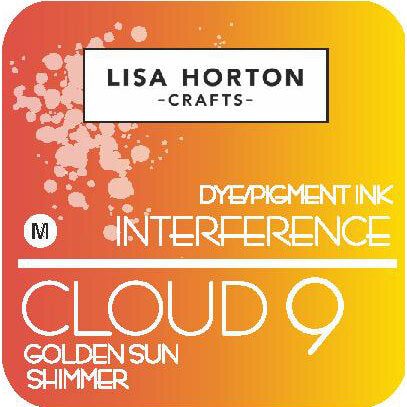 Lisa Horton Crafts Cloud 9 Interference Dye/Pigment Ink Golden Sun Shimmer