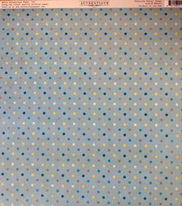Authentique Felicity Collection 12x12 Scrapbook Paper Felicity Three (FEL003)