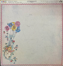 Load image into Gallery viewer, Authentique Swaddle Collection 12x12 Scrapbook Paper Swaddle One (SWA001)
