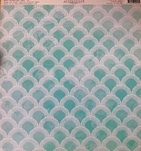 Authentique Utopia Collection 12x12 Scrapbook Paper Freestyle (UTP002)
