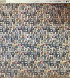 Authentique Manly Collection 12x12 Scrapbook Paper Manly Two (MAN002)