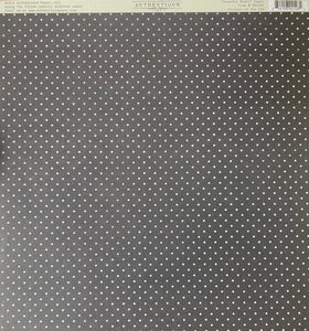 Authentique Cheerful Collection 12x12 Scrapbook Paper Cheerful Eight (CFL008)