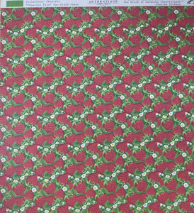 Authentique Cheerful Collection 12x12 Scrapbook Paper Cheerful Five (CFL005)