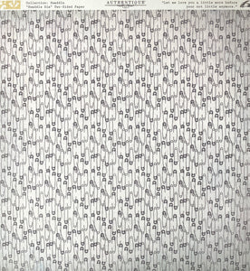 Authentique Swaddle Collection 12x12 Scrapbook Paper Swaddle Six (SWA006)