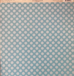 Authentique Sunshine Collection 12x12 Scrapbook Paper Sunshine Four (WCS004)